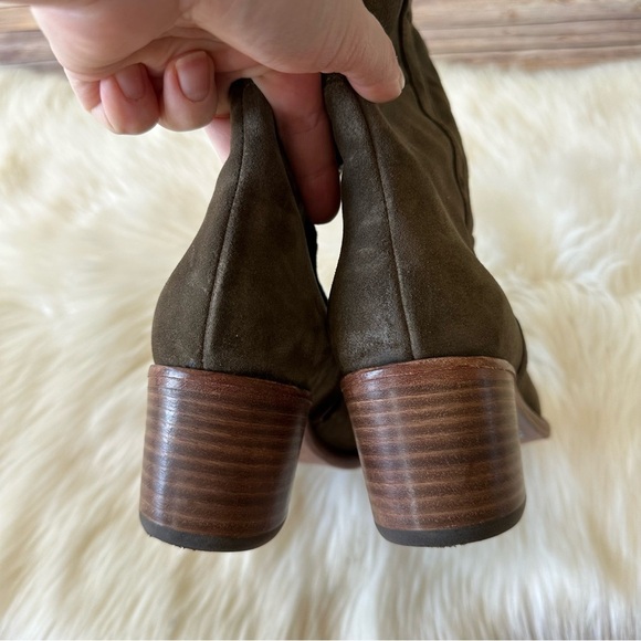 Alberto Fermani Suede Leather Boots Sz 38/7.5 Made In Italy - Picture 7 of 10